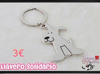 Llaveritos de perro solidarios Llaveritos de perro solidarios